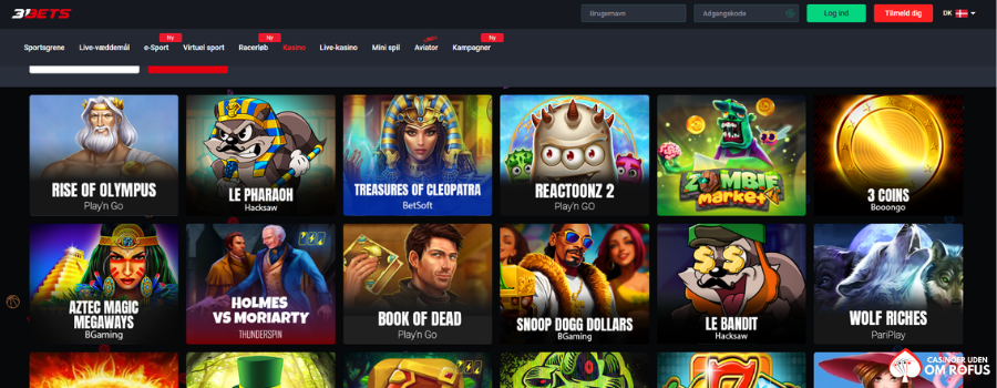 31bets Casino slot
