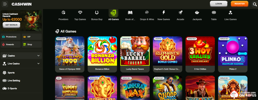 CashWin Casino slot