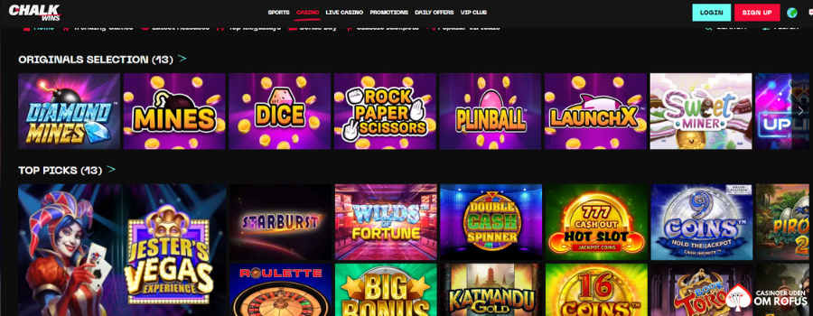 Chalkwins Casino slot