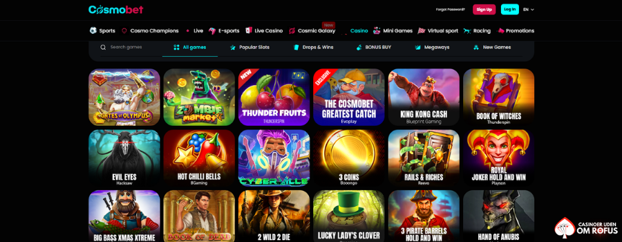 Cosmobet Casino slot