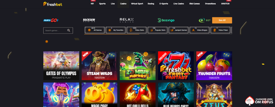 FreshBet Casino slot