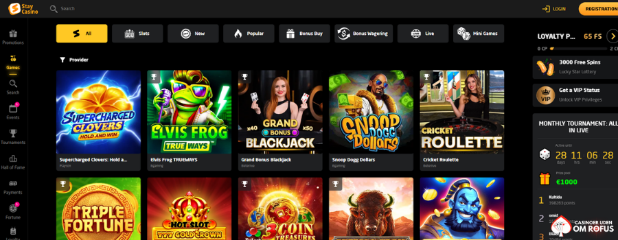 Stay Casino slot