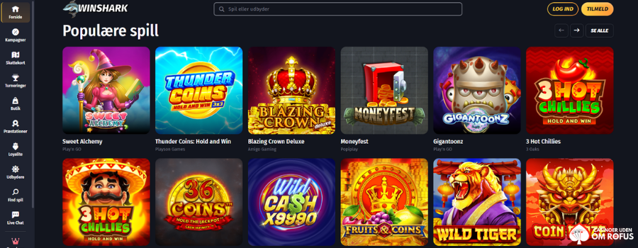 Winshark Casino slot