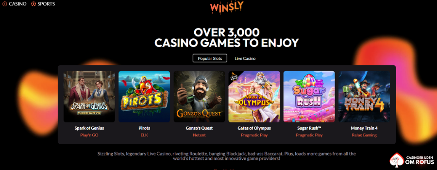 Winsly Casino slot