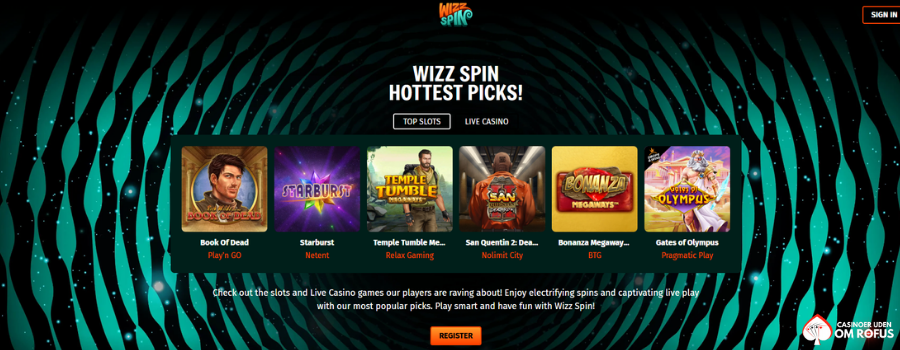 Wizzspin casino slot
