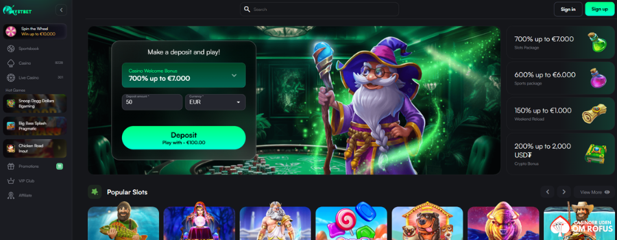 Mystbet casino